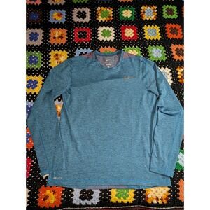 Nike Dri Fit Long Sleeve Shirt Ultimate Seamless Running Tennis Large